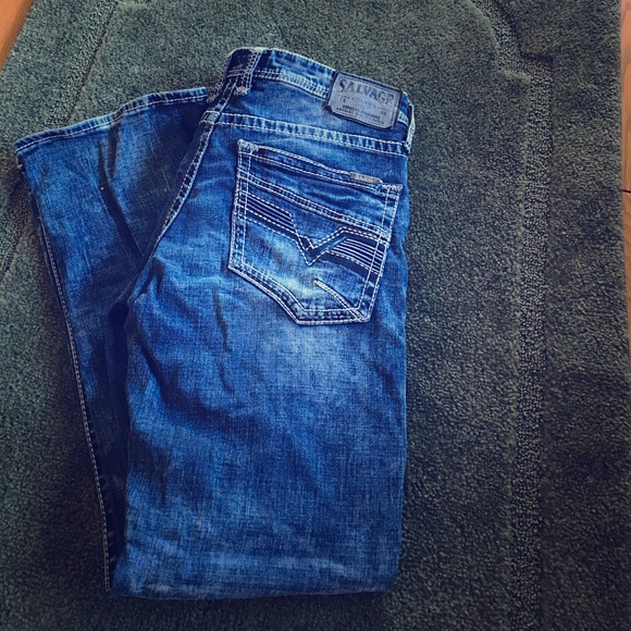 salvage mayhem boot jean